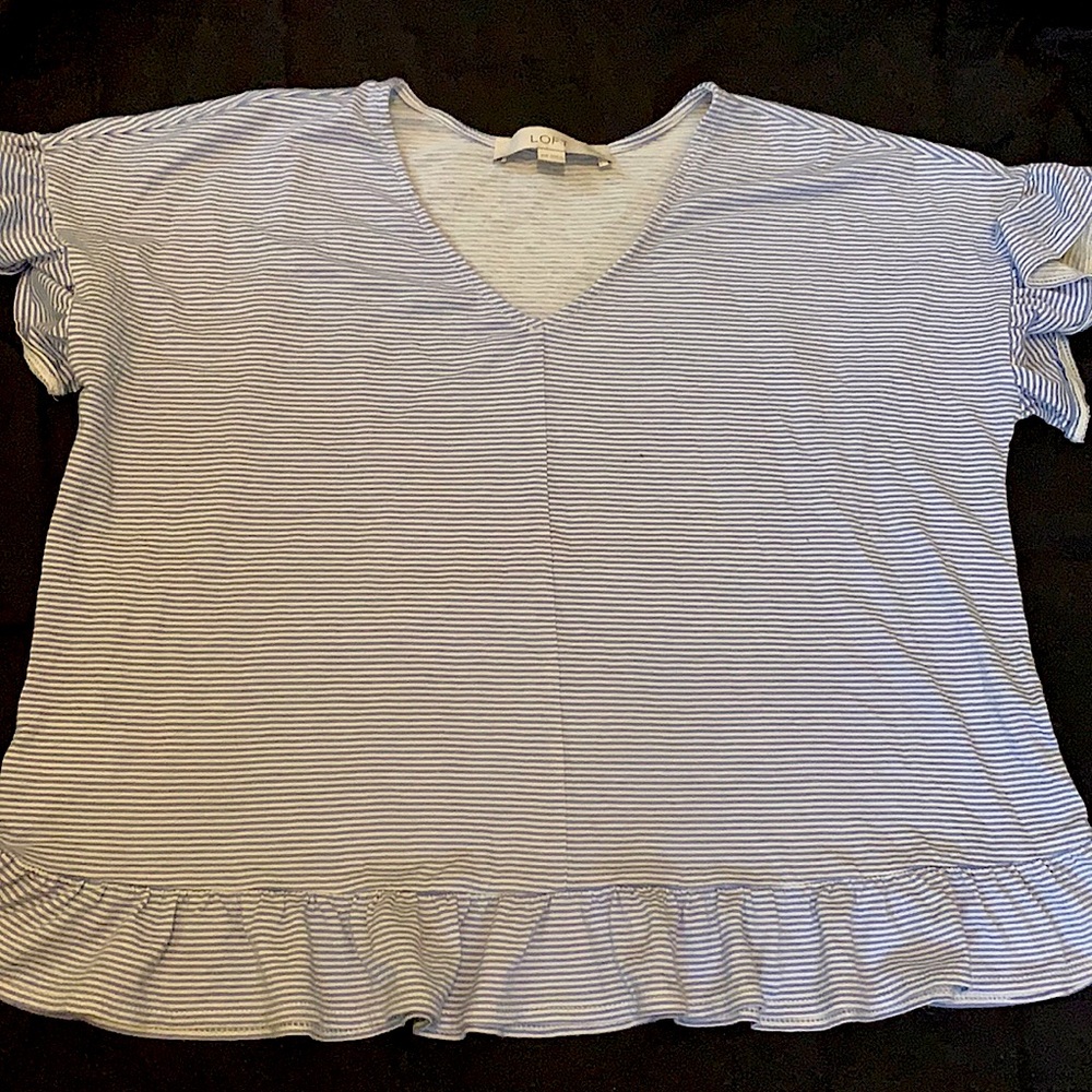 🔴LOFT short sleeve top